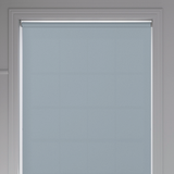 Banlight Duo FR Smokey Blue Roller Blind