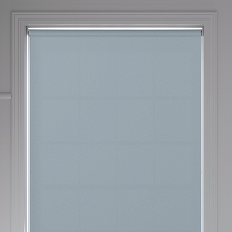 Banlight Duo FR Smokey Blue Roller Blind