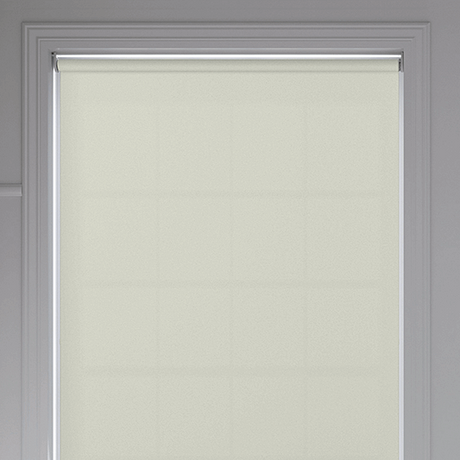 Banlight Duo FR Calico Roller Blind - Battery Powered