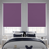 Banlight Duo FR Iris Roller Blind - Battery Powered