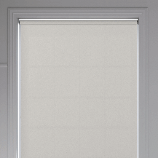 Banlight Duo FR Pearl Roller Blind - Battery Powered