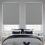 Banlight Duo FR Ultimate Grey Twist Fit Roller Blind