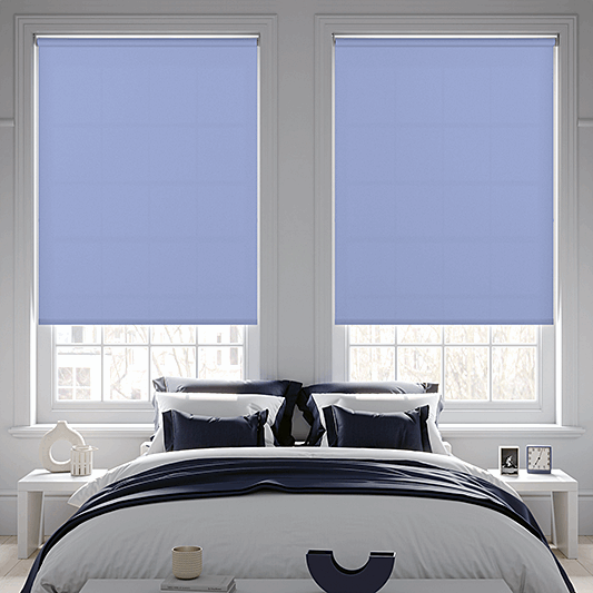 Banlight Duo FR Baby Lavender Roller Blind - Battery Powered