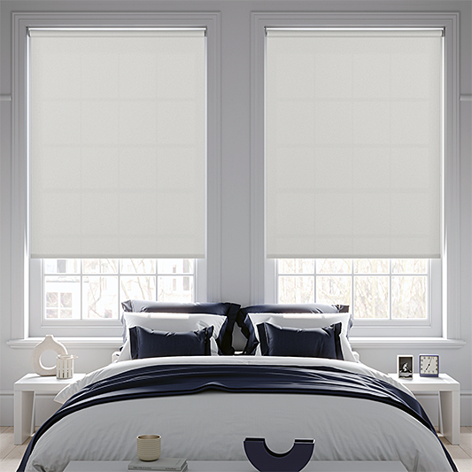 Banlight Duo FR Bright White Roller Blind