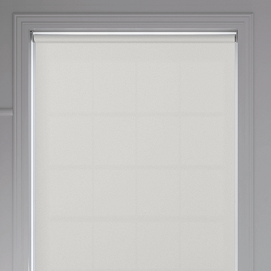 Banlight Duo FR Bright White Roller Blind - Battery Powered