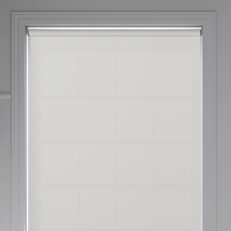 Banlight Duo FR Bright White Roller Blind - Battery Powered