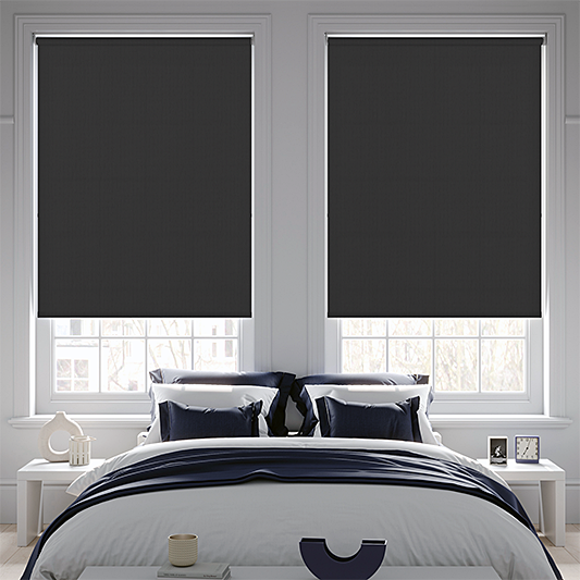 Splash Noir Roller Blind