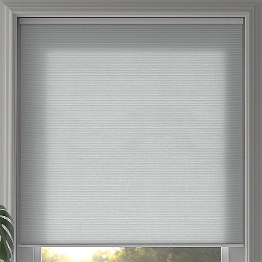 Duette® SmartCord® Dim Out Swan White - Blinds4All.co.uk