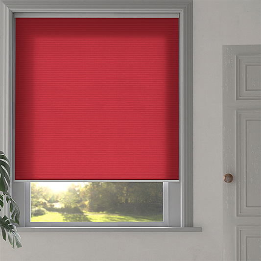 Duette® SmartCord® Dim Out Red - Blinds4All.co.uk