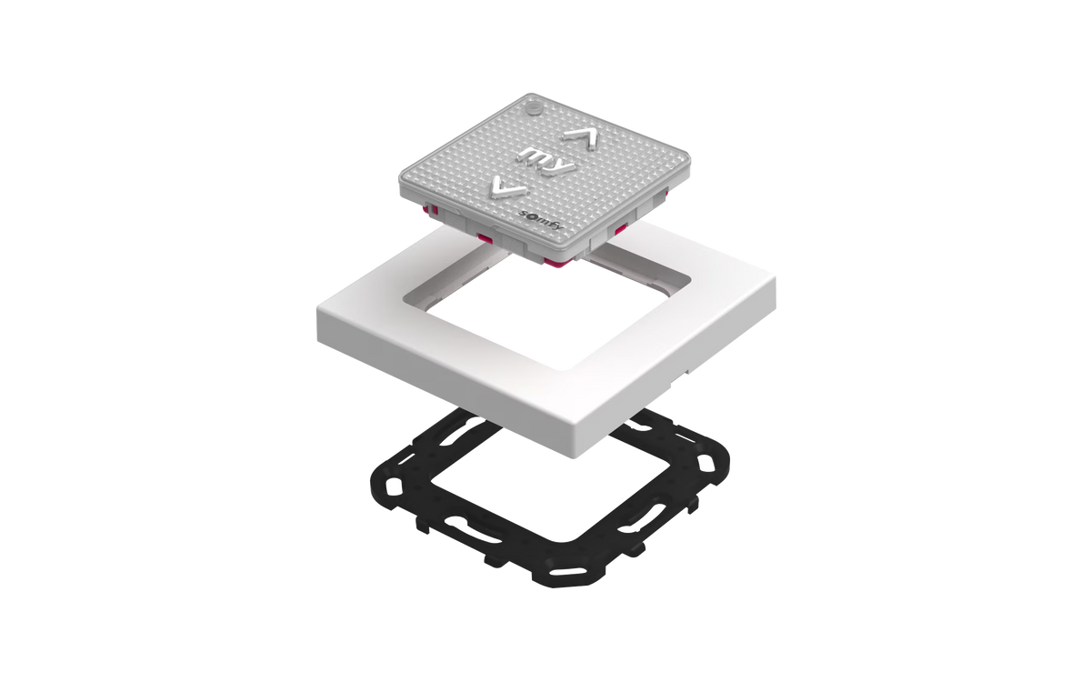 Somfy Smoove 1 Wall Switch RTS II - Pure