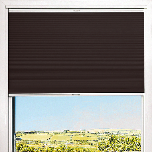 Duette® TruFit® Dim Out Choclat - Blinds4All.co.uk