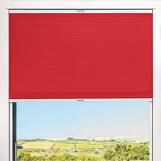 Duette® TruFit® Dim Out Red - Blinds4All.co.uk