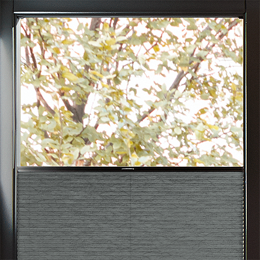 Duette® MultiFit Sample - Dim Out Charcoal - Blinds4All.co.uk