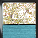 Duette® MultiFit Sample - Dim Out Bright Aqua - Blinds4All.co.uk
