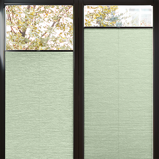 Duette® MultiFit Sample - Dim Out Fog Green - Blinds4All.co.uk