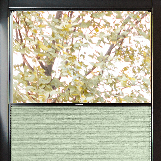 Duette® MultiFit Sample - Dim Out Fog Green - Blinds4All.co.uk