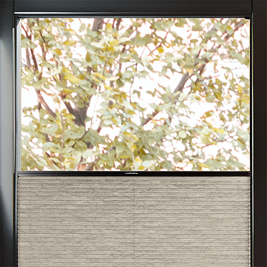 Duette® MultiFit Sample - Dim Out Scallop - Blinds4All.co.uk