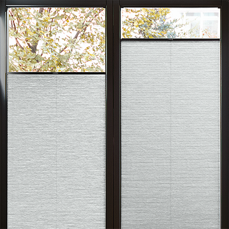 Duette® MultiFit Sample - Room Darkening Swan White - Blinds4All.co.uk