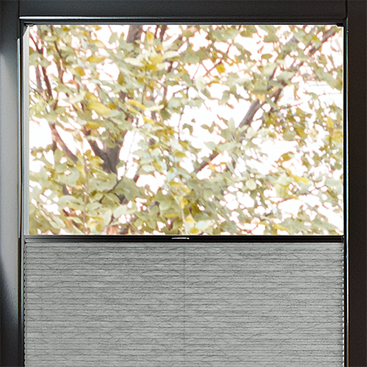 Duette® MultiFit Sample - Room Darkening Agate Grey - Blinds4All.co.uk