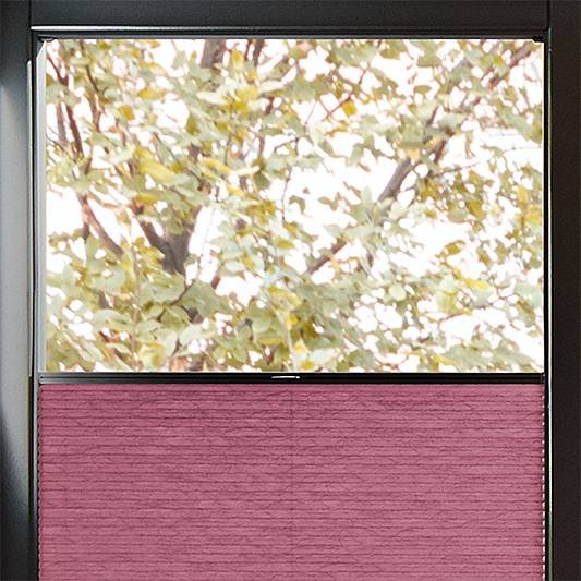 Duette® MultiFit Sample - Room Darkening Mulberry - Blinds4All.co.uk