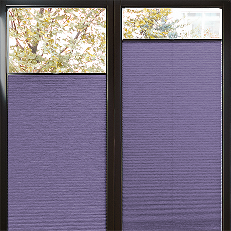 Duette® MultiFit Sample - Room Darkening Rich Amethyst - Blinds4All.co.uk
