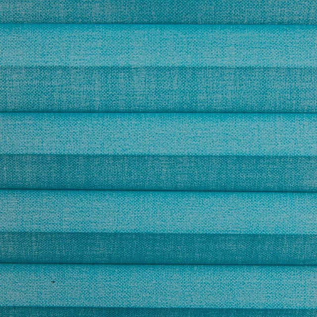 Duette® SmartCord® Sample - Room Darkening Bright Aqua - Blinds4All.co.uk