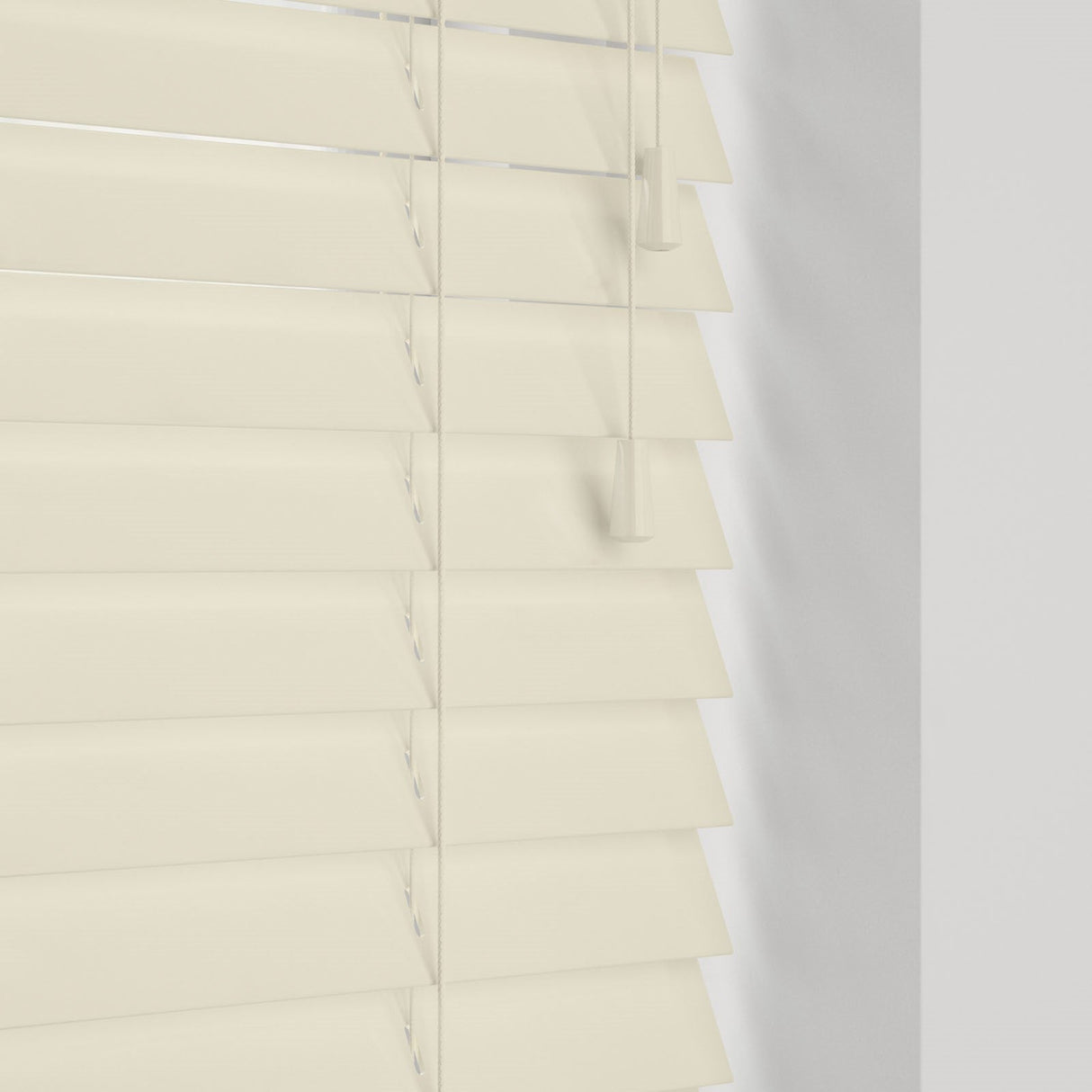 Sample - Gloss Creme 50mm - Blinds4All.co.uk