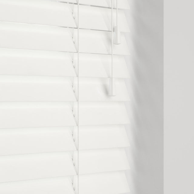 Gloss Pure 50mm - Battery Powered Tilt - Blinds4All.co.uk