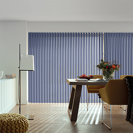 Sample - Navy Banlight Duo Room Darkening - Blinds4All.co.uk