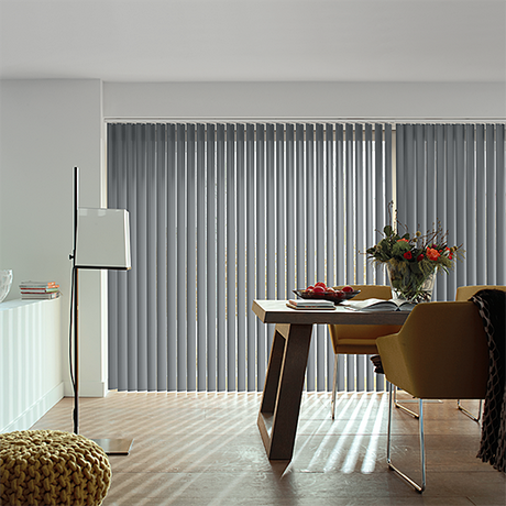 Sample - Anthracite Banlight Duo Room Darkening - Blinds4All.co.uk