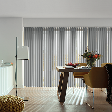 Sample - Ultimate Grey Banlight Duo Room Darkening - Blinds4All.co.uk