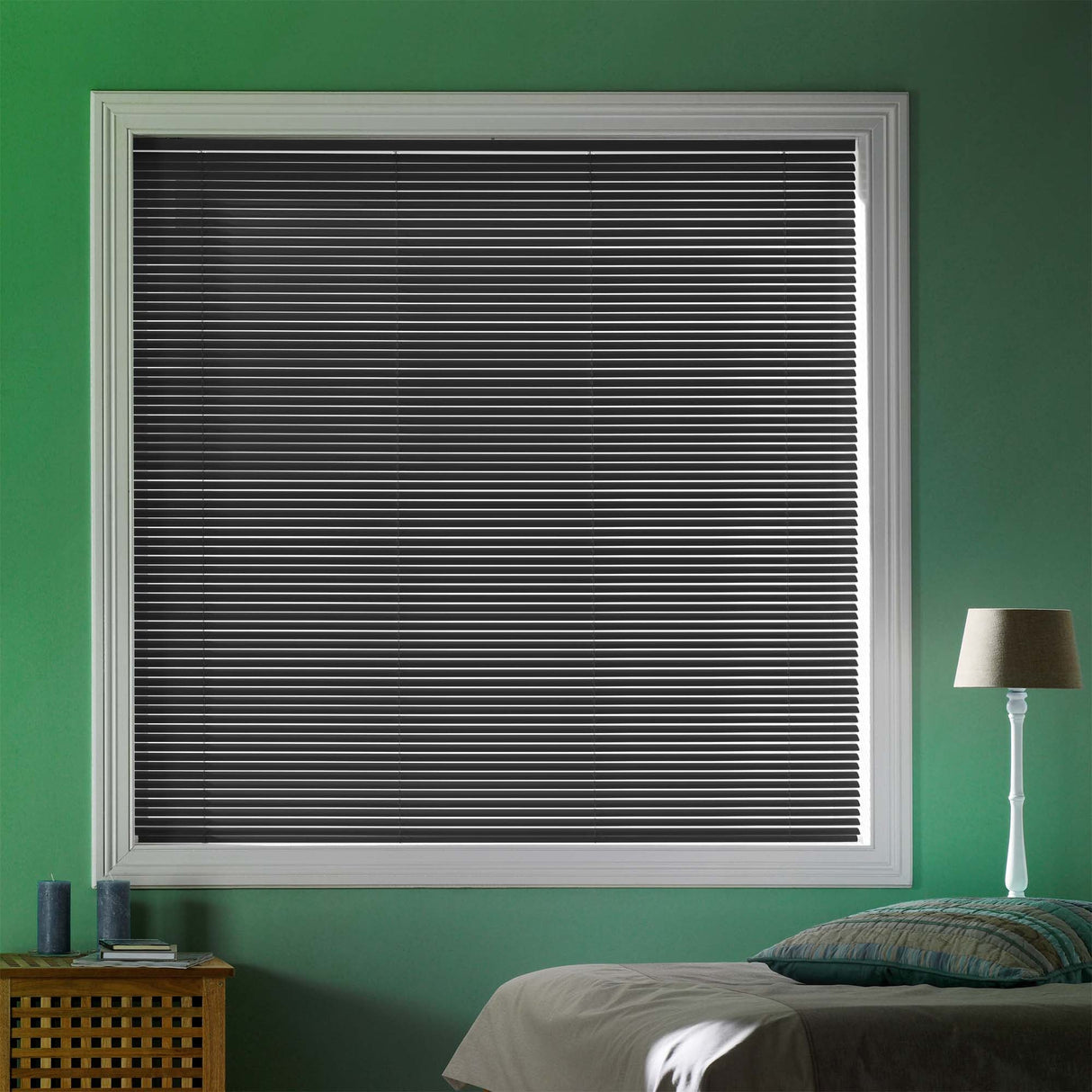 Sample - Black 25mm - Blinds4All.co.uk