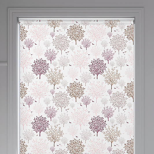 Roller Blind Sample - Ashdown Mulberry - Blinds4All.co.uk