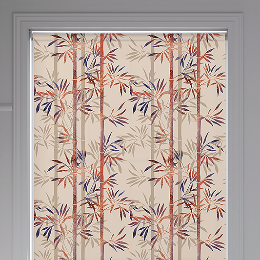 Roller Blind Sample - Bamboo Coral - Blinds4All.co.uk