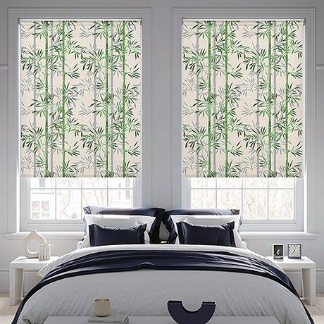 Roller Blind Sample - Bamboo Jade - Blinds4All.co.uk