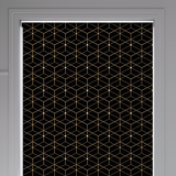 Roller Blind Sample - Circuit Carbon - Blinds4All.co.uk