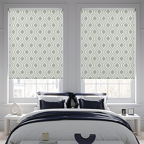 Roller Blind Sample - Damla Sage - Blinds4All.co.uk