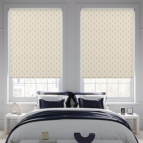 Roller Blind Sample - Deco Gold - Blinds4All.co.uk