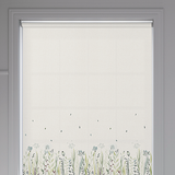 Flowerbomb Grassland Roller Blind - Battery Powered - Blinds4All.co.uk