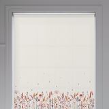 Roller Blind Sample - Flowerbomb Harvest - Blinds4All.co.uk