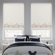 Flowerbomb Meadow Roller Blind - Battery Powered - Blinds4All.co.uk