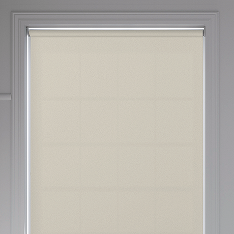 Palette FR Cream Roller Blind - Battery Powered - Blinds4All.co.uk