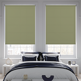 Palette FR Green Roller Blind - Battery Powered - Blinds4All.co.uk