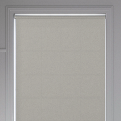 Palette FR Pale Grey Roller Blind - Battery Powered - Blinds4All.co.uk