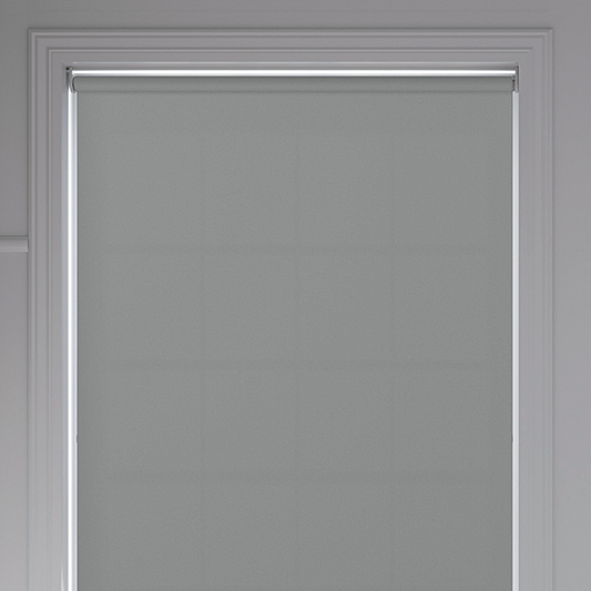 Palette FR Ultimate Grey Roller Blind - Battery Powered - Blinds4All.co.uk