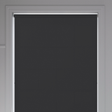 Palette FR Black Roller Blind - Battery Powered - Blinds4All.co.uk
