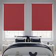 Palette FR Redcurrant Roller Blind - Battery Powered - Blinds4All.co.uk