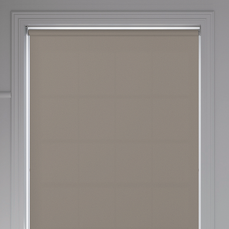 Palette FR Taupe Roller Blind - Battery Powered - Blinds4All.co.uk