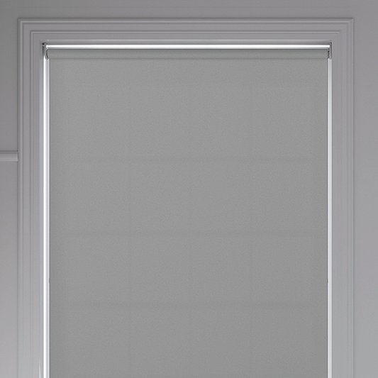 Palette FR Grey Roller Blind - Battery Powered - Blinds4All.co.uk