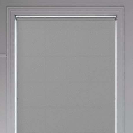 Palette FR Grey Roller Blind - Battery Powered - Blinds4All.co.uk